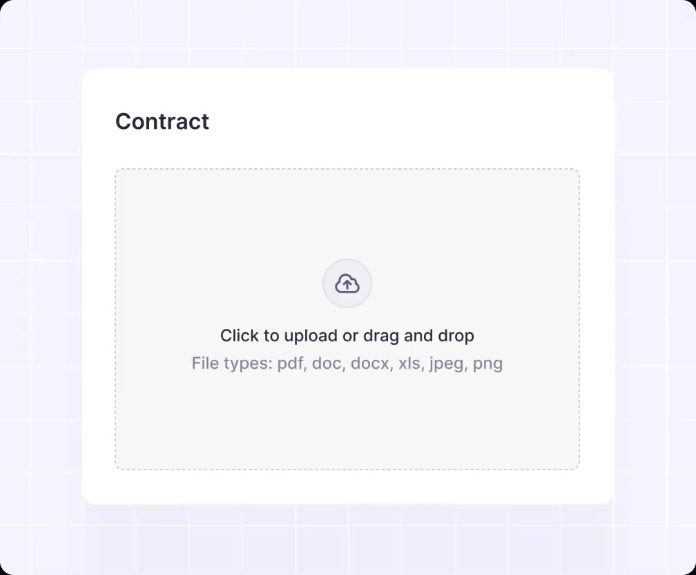 Drop in documents. Jora fills the file. video preview
